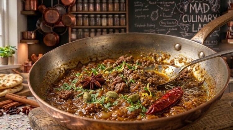 Ground Beef Curry on Desi Bites