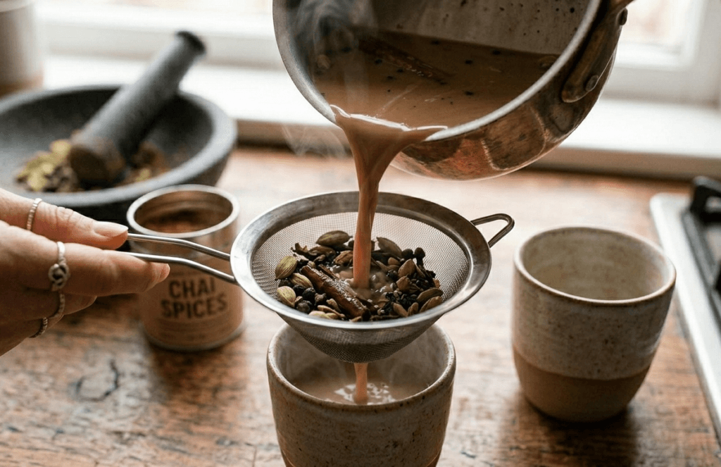 Recipe Masala Chai on Desi Bites