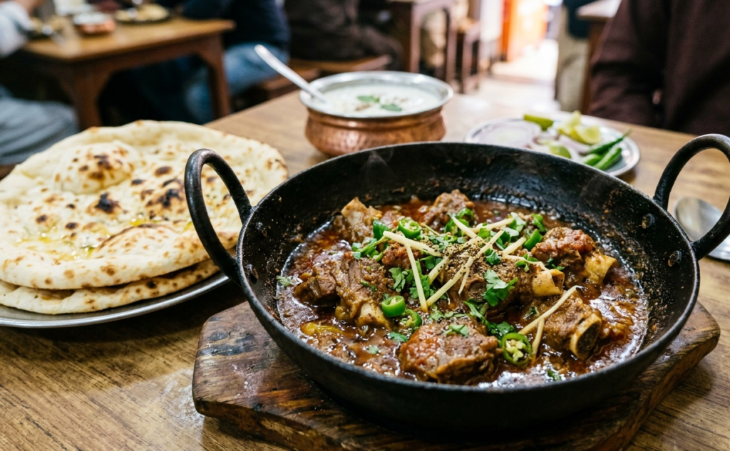 Mutton Karahi on desi bites
