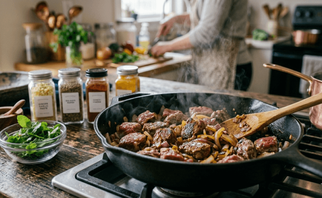 Beef Fry on Desi Bites