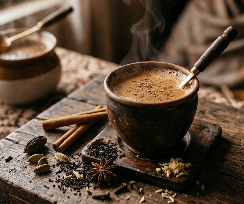 Recipe Masala Chai on Desi Bites