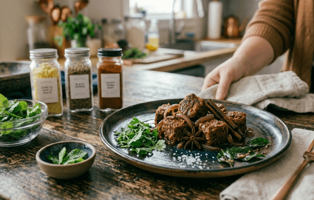Beef Fry on Desi Bites