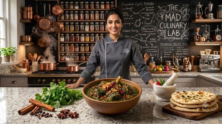 Saag Gosht on Desi Bites