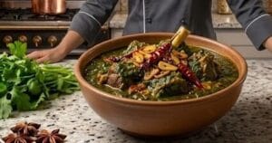 Saag Gosht on Desi Bites