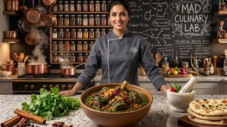 Saag Gosht on Desi Bites