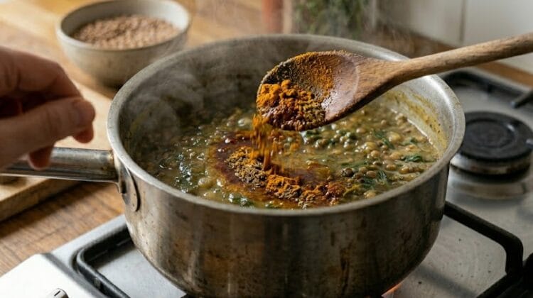 Daal Palak on Desi Bites