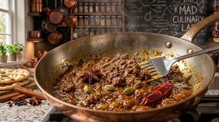 Ground Beef Curry on Desi Bites