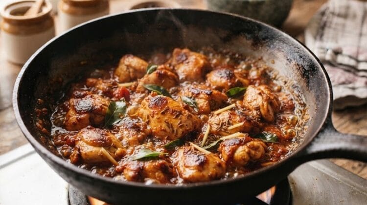 Chicken Curry Recipe on DEsi Bites