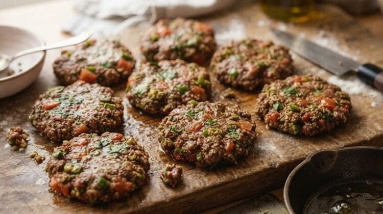 Chapli Kebab on Desi Bites