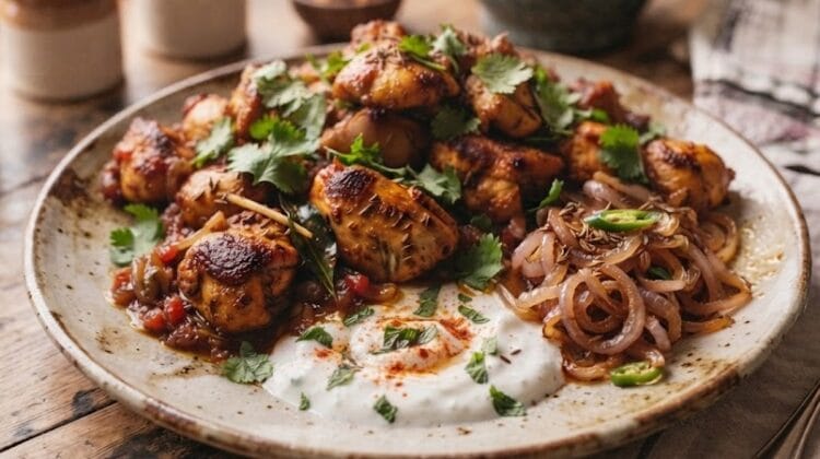 Chicken Curry Recipe on DEsi Bites
