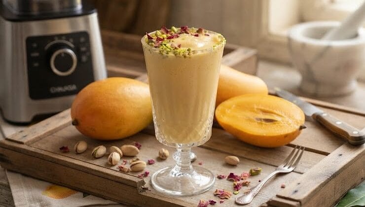 Mango Lassi Recipe on Desi Bites