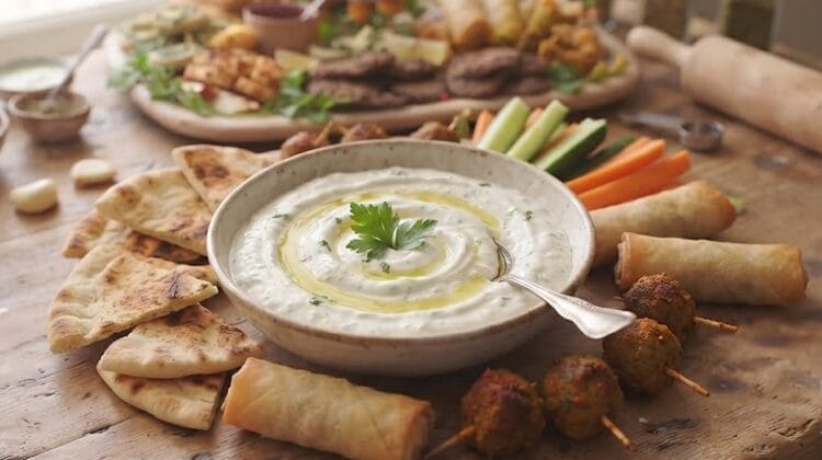 Garlic Dip on Desi Bites