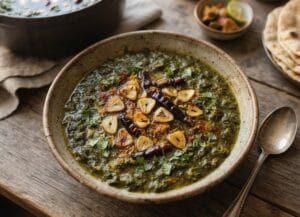 Palak Daal on Desi Bites