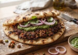Chapli Kebab on Desi Bites