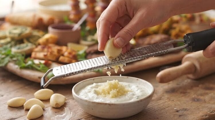 Garlic Dip on Desi Bites