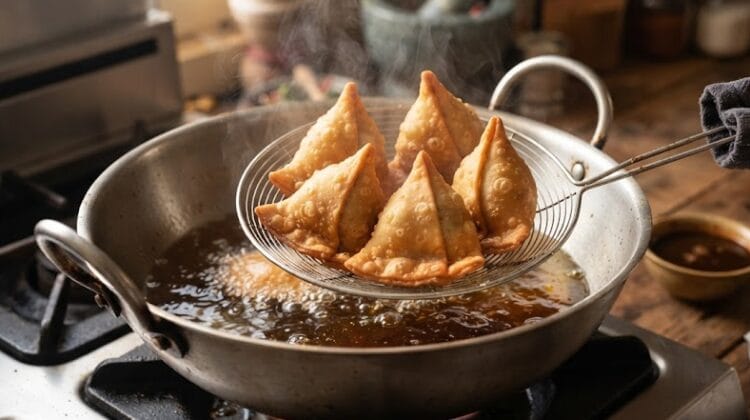Samosa Chaat on Desi Bites