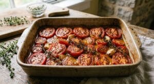 Tomato Confit on Desi Bites